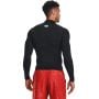 Kompresné tričko HG Armour Comp Mock LS Black - Under Armour XL