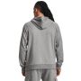 Mikina UA Rival Fleece Hoodie Grey - Under Armour XXL