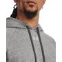 Mikina UA Rival Fleece Hoodie Grey - Under Armour XXL