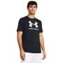 Tričko Sportstyle Logo Update SS Black - Under Armour XL