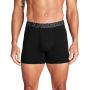 Pánske boxerky M Perf Cotton 6in 3pack Black - Under Armour XXL