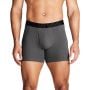 Pánske boxerky Perf Cotton 6in 3Pack Grey - Under Armour S