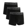 Pánske boxerky Perf Cotton 3in 3Pack Black - Under Armour L