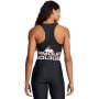 Dámsky top HeatGear Rib Tank Black - Under Armour L