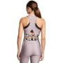 Dámsky top HeatGear Rib Tank Grey - Under Armour M