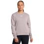 Dámska mikina Rival Terry Crew Grey - Under Armour L