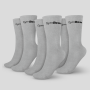 Ponožky 3/4 Socks 3Pack Grey - GymBeam L