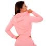 Dámska mikina Zip-up TRN pink - GymBeam S