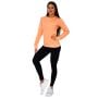 Dámska mikina Basic Jumper Powder Peach - GymBeam S