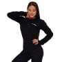 Dámska mikina Basic Jumper Black - GymBeam M