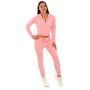 Dámska mikina Zip-up TRN pink - GymBeam S
