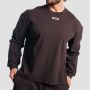Mikina Aura Jumper Tee Brown - GymBeam L