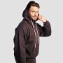 Mikina Aura Hoodie Tee Brown - GymBeam M