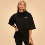 Dámske tričko Oversized Bliss Black - BeastPink M
