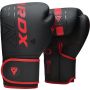 Boxerské rukavice F6 Kara Red - RDX 16 OZ