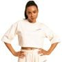 Dámske tričko Cropped Serenity Ivory - BeastPink S