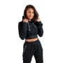 Dámska mikina Essential Cropped Hoodie Black - STRIX M