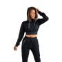 Dámska mikina Essential Cropped Hoodie Black - STRIX M