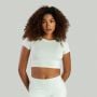 Dámske tričko Essential CropTop Moon Grey - STRIX L