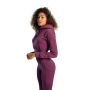 Dámska mikina Essential Cropped Hoodie Plum - STRIX S