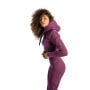 Dámska mikina Essential Cropped Hoodie Plum - STRIX S