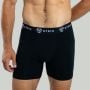 Pánske boxerky Essential 2Pack Black - STRIX XL