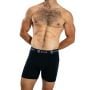 Pánske boxerky Essential 2Pack Black - STRIX XL