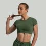 Dámske tričko Essential CropTop Cedar Green - STRIX S