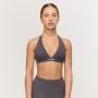 Športová podprsenka Halter Fierce Grey - GymBeam M