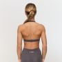 Športová podprsenka Halter Fierce Grey - GymBeam M