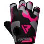 Fitness rukavice Sumblimation F6 Pink  - RDX Sports L