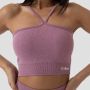 Športová podprsenka Halter FLO Violet - GymBeam XL