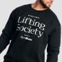 Mikina Lifting Society Black - GymBeam XL