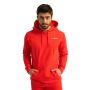 Mikina Limitless Hoodie Hot Red  - GymBeam L