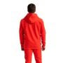 Mikina Limitless Hoodie Hot Red  - GymBeam L