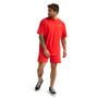 Tričko Oversized Limitless Hot Red - GymBeam S