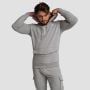 Mikina TRN Hoodie Grey - GymBeam L