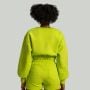 Dámska mikina Lunar Cropped Chartreuse - STRIX L