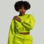 Dámska mikina Lunar Cropped Chartreuse - STRIX L