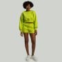 Dámska mikina Lunar Cropped Chartreuse - STRIX L