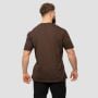 Tričko Basic Chocolate Brown - GymBeam XXL