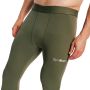 Pánske legíny Combat Olive Grey - GymBeam XL