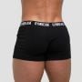 Pánske boxerky FIT Trunks 3Pack Black - GymBeam XXXL