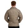 Pánska bunda Puffer Vetiver/Black - GymBeam L