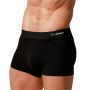 Pánske boxerky Soft 2Pack Black - GymBeam L