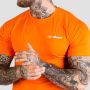 Tričko Fitted TRN Orange - GymBeam XXXL