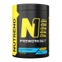 N1 Pre-Workout - Nutrend 10 x 17 g - čierne ríbezle
