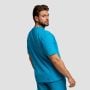 Tričko Oversized Limitless Aquamarine - GymBeam XXL