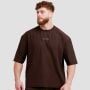 Tričko Oversized Unstoppable Brown - GymBeam XL