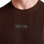 Tričko Oversized Unstoppable Brown - GymBeam XL